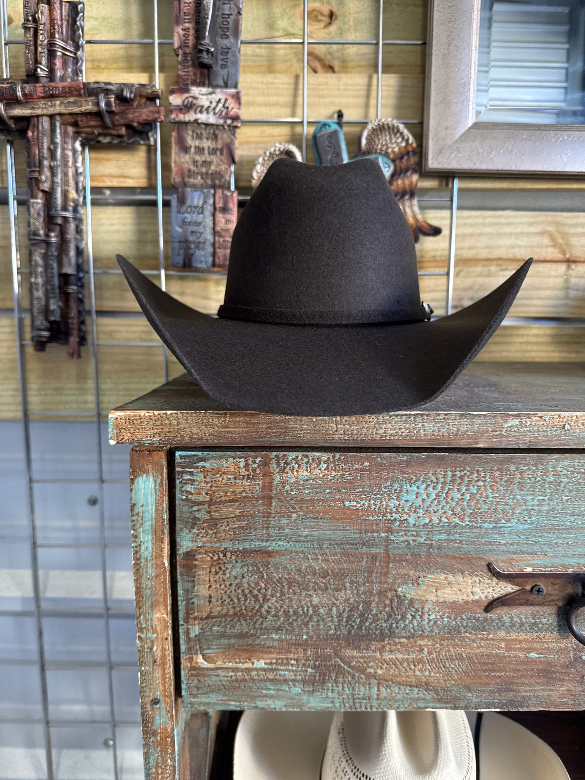 Wool Felt Cowboy Hat