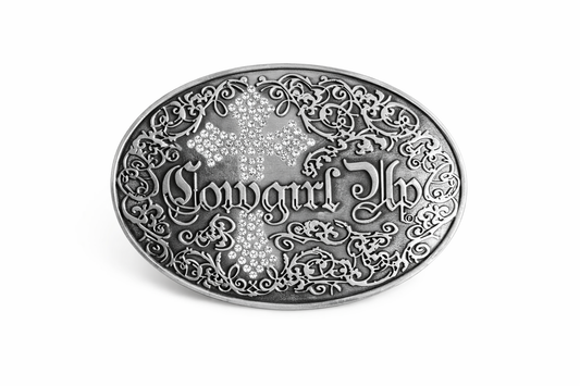 Cowgirl Up Cross Buckle